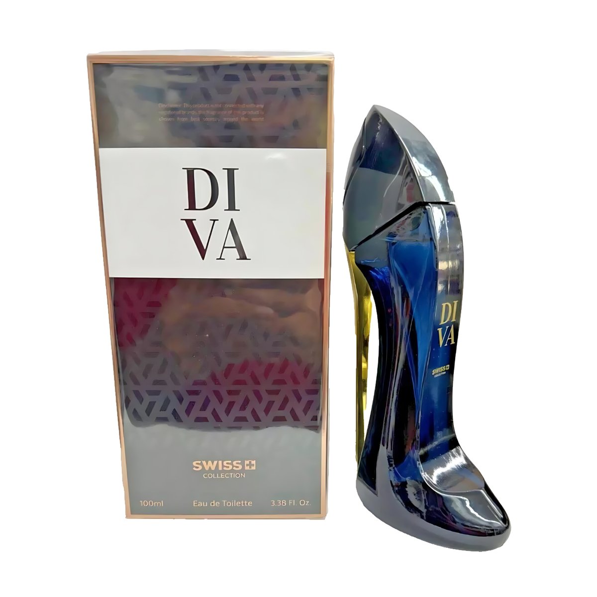 Diva Swiss Collection 3.38 Oz 100 Ml Eau De Toilette Women Spray - Swiss Collection - 3.38 oz - Eau de Toilette - Fragrance - 0658238739119 - Fragrance