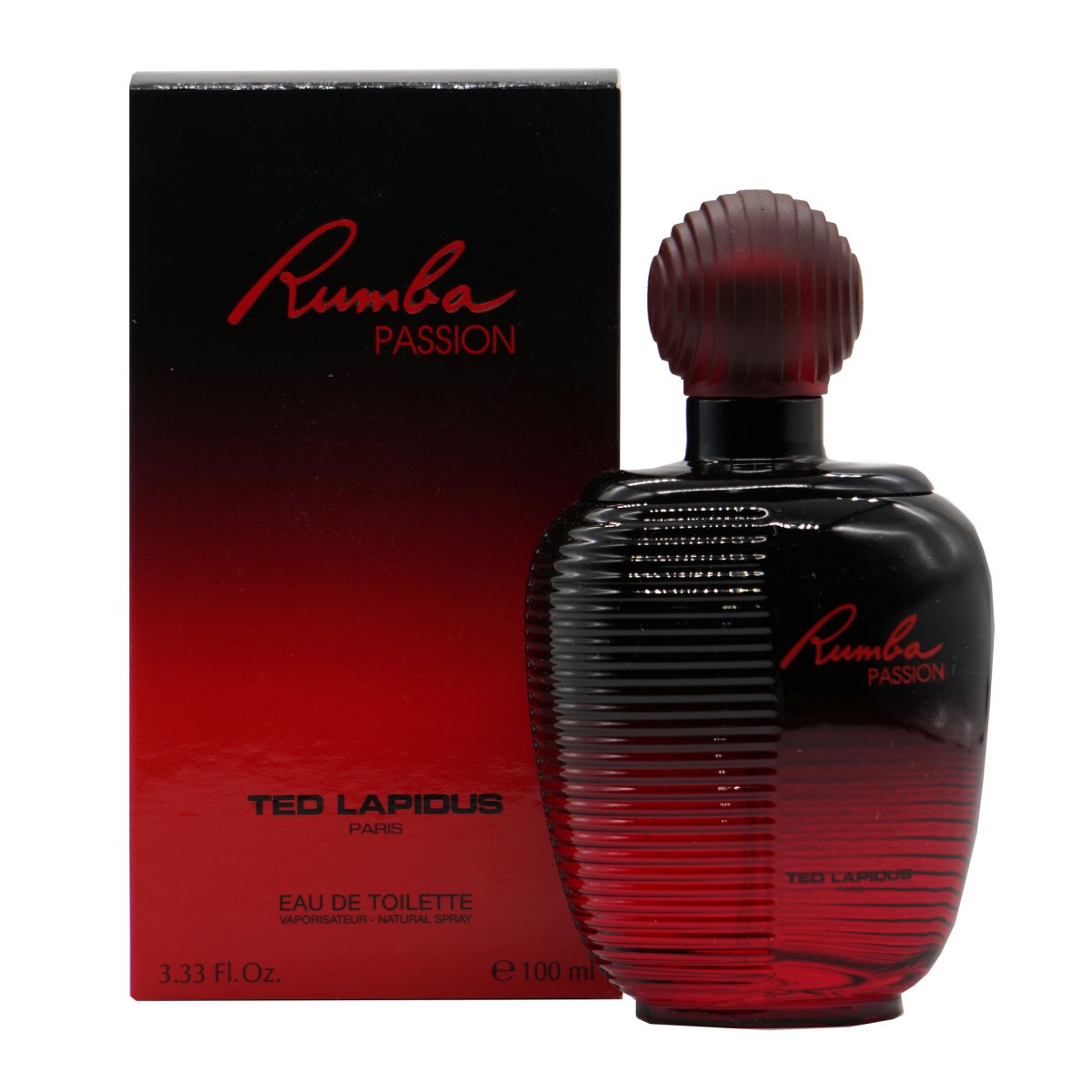 Ted Lapidus Rumba Passion by for Women - 3.33 oz EDT - Ted Lapidus - 3.3 oz - Eau de Toilette - Fragrance - 3355992006767 - Fragrance