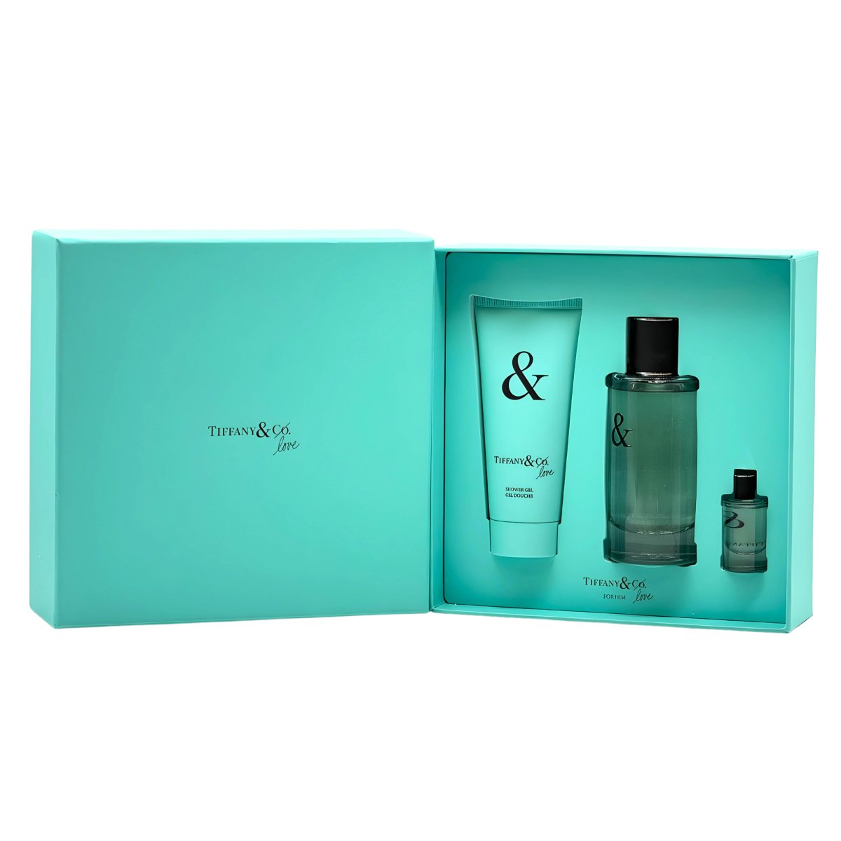 TIFFANY & CO LOVE HER popular HIM GIFT SET BOX MINI PERFUME