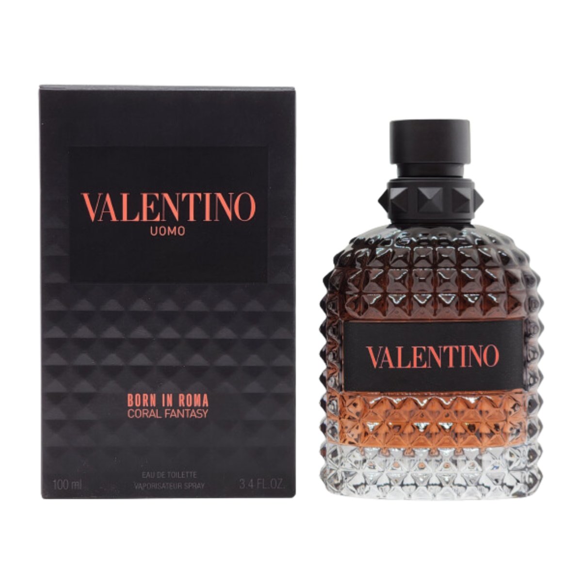 Valentino Uomo Born in Roma Coral Fantasy 100ml / 3.4 oz EDT Fast by Finescents - Valentino - 3.4 oz - Eau de Toilette - Fragrance - 3614273672412 - Fragrance