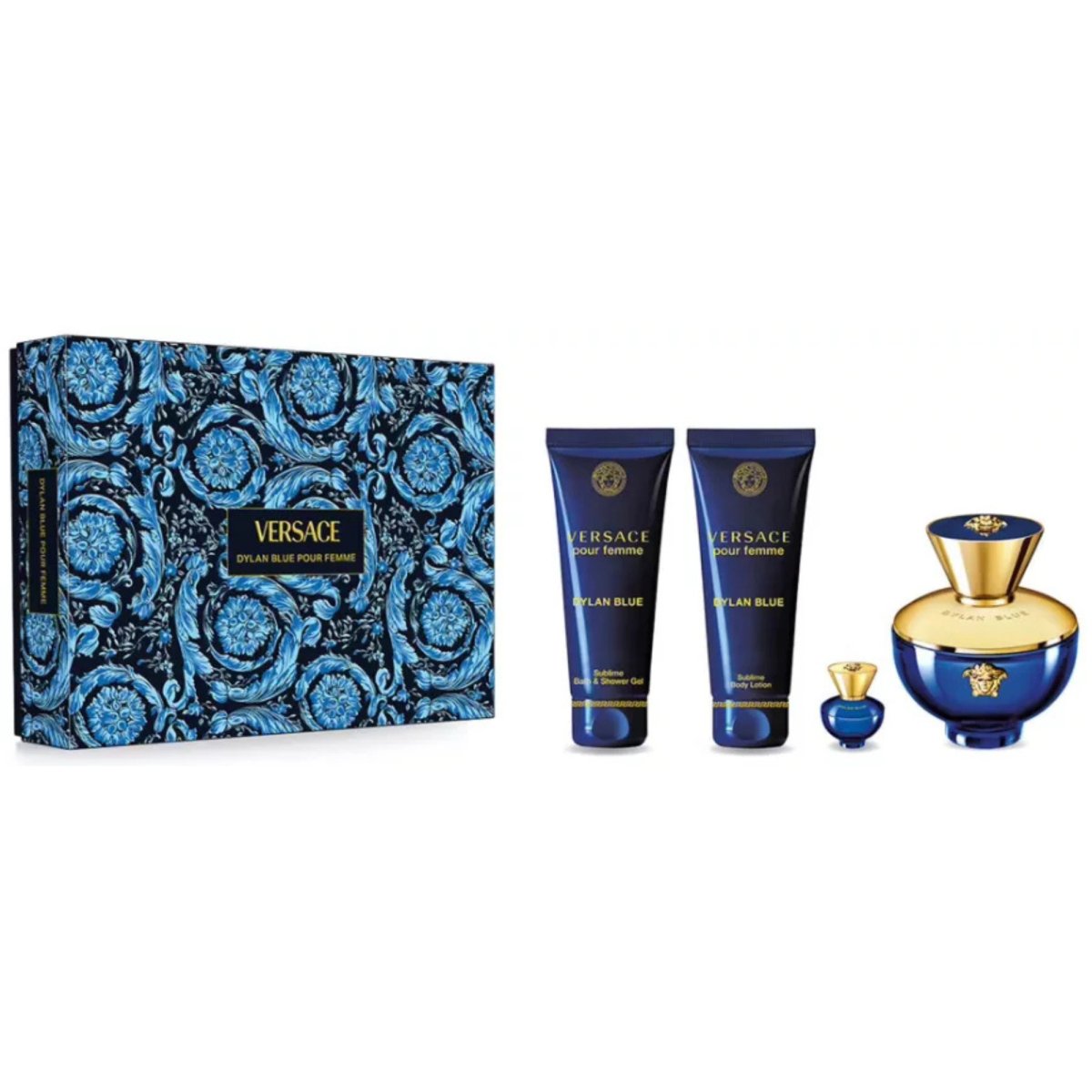 Versace Dylan Blue Pour Femme Gift Set - 8011003889082