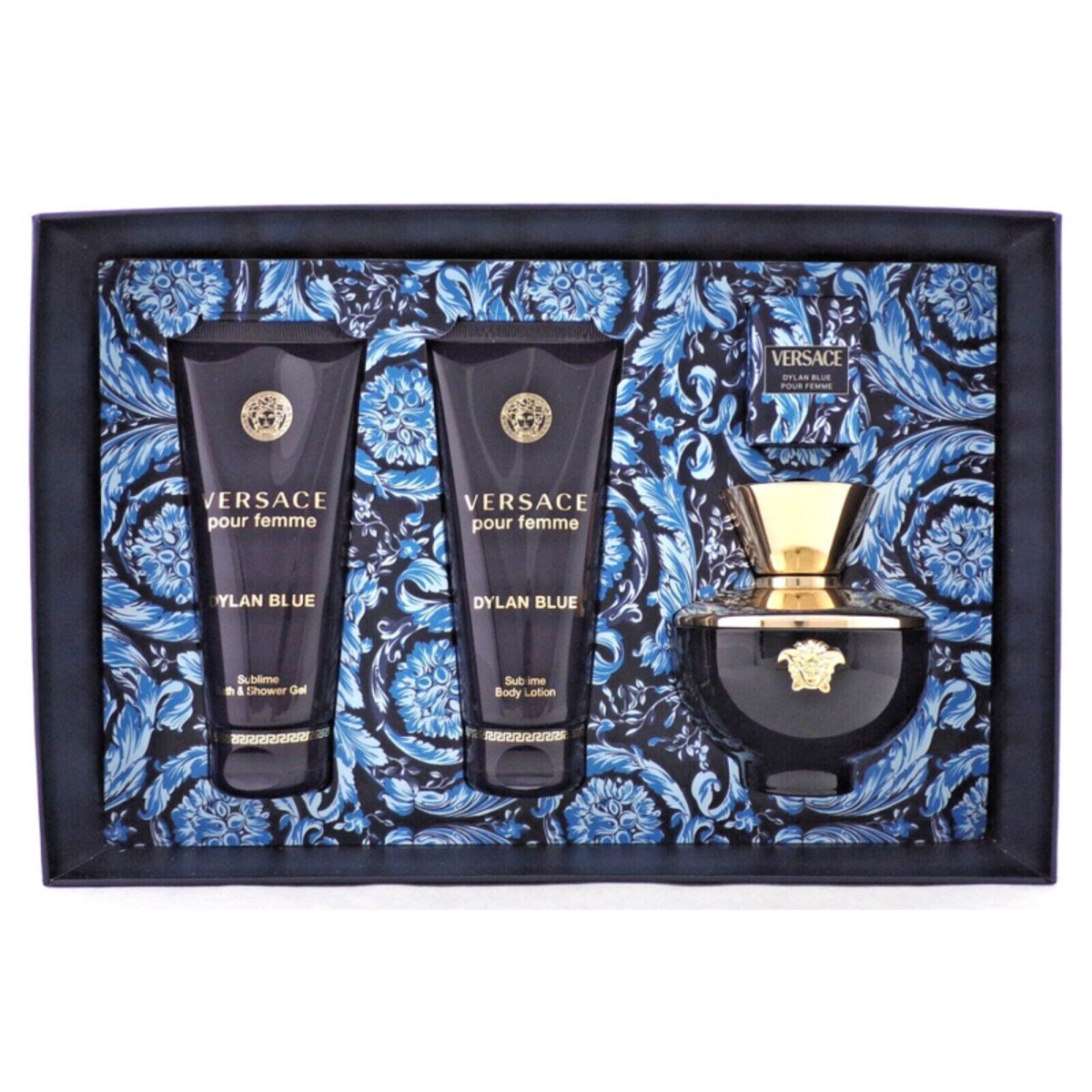 Versace Dylan Blue Pour Femme Gift Set - 8011003889082