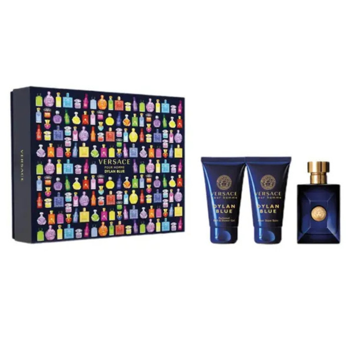 Top Versace dylan blue 3 pc giftset