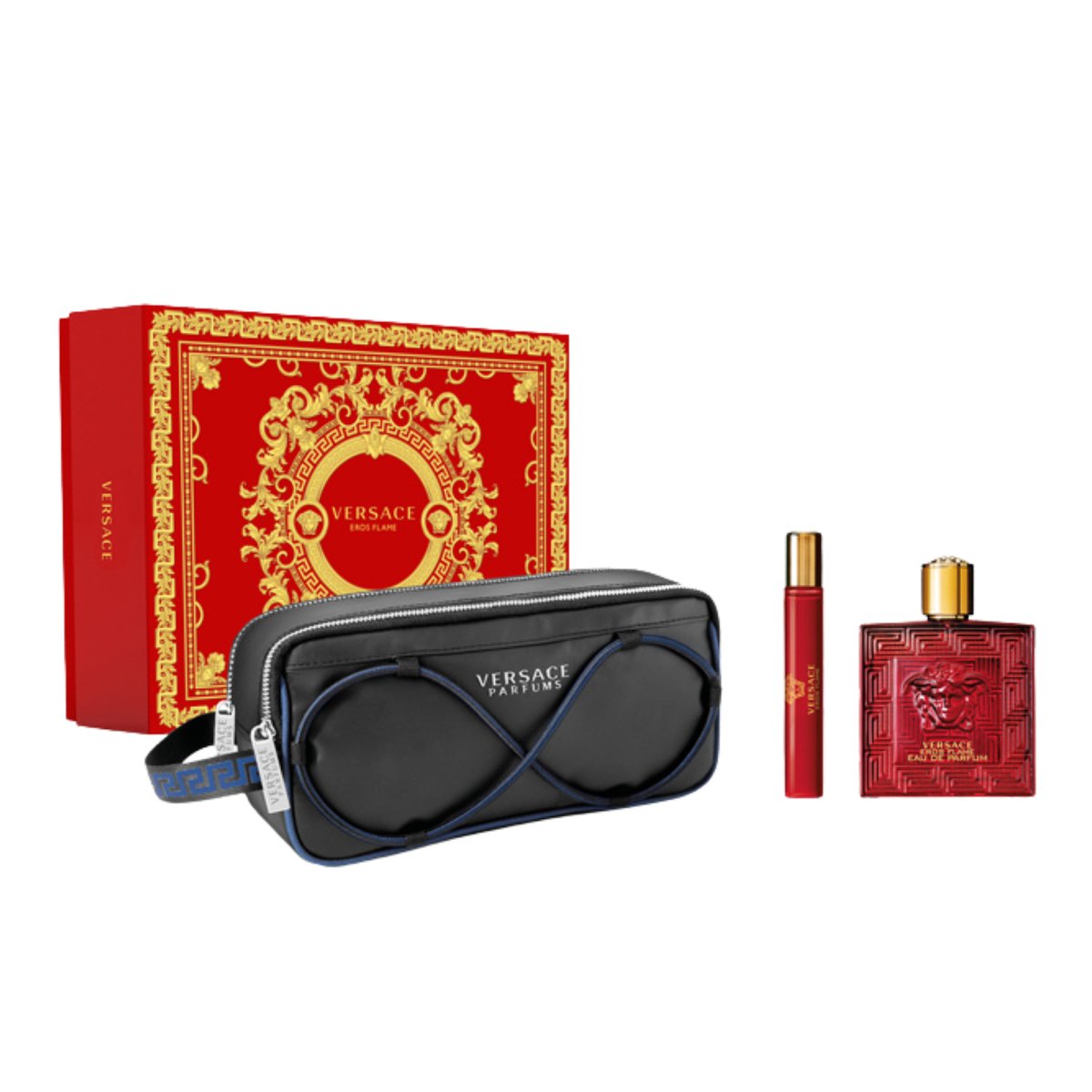 Versace Men's Eros Flame Gift Set Fragrances - Versace - Gift Set - 8011003885251 - Gift Set