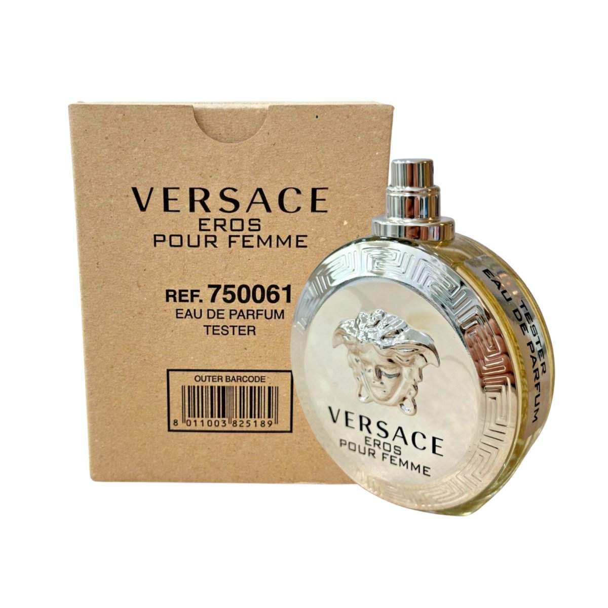 Versace Eros Pour Femme 3.4 oz - Eau de Parfum - Tester SKU - V5189 - 8011003825189