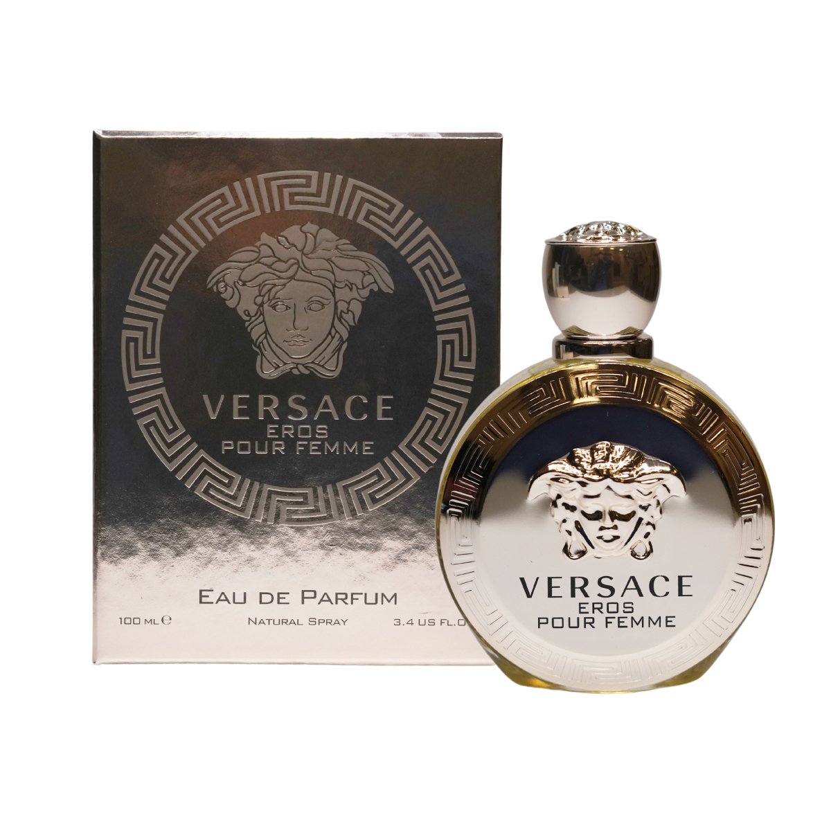 Versace Eros Pour Femme 3.4 oz - Eau de Parfum - Fragrance - 8011003823536