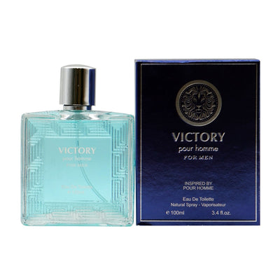 Victory Pour Homme For Men 3.4 oz - Eau de Toilette - Fragrance - 8439627580596