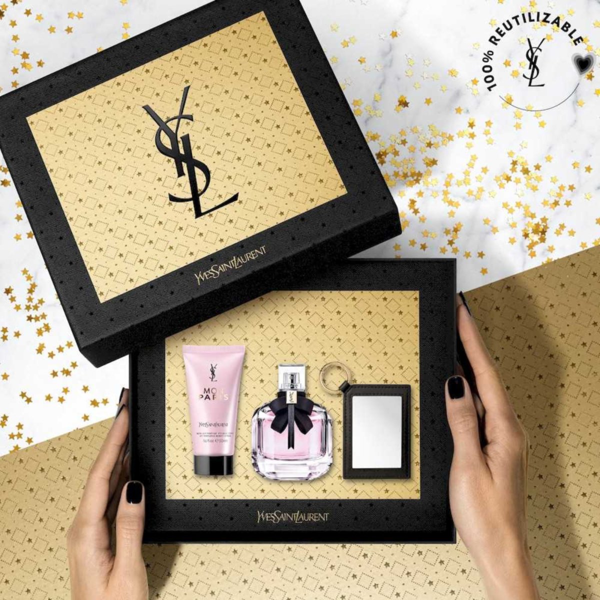 Mon paris ysl with sale mon paria body lotion