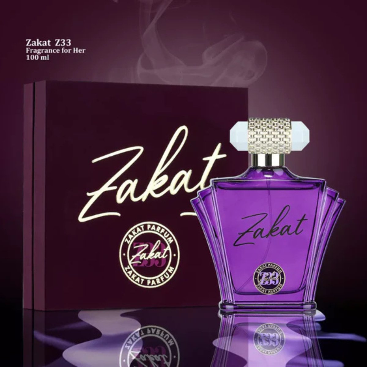 Zakat Parfum Zakat Z33 3.4 oz - Eau de Parfum - Fragrance - 6291108731666