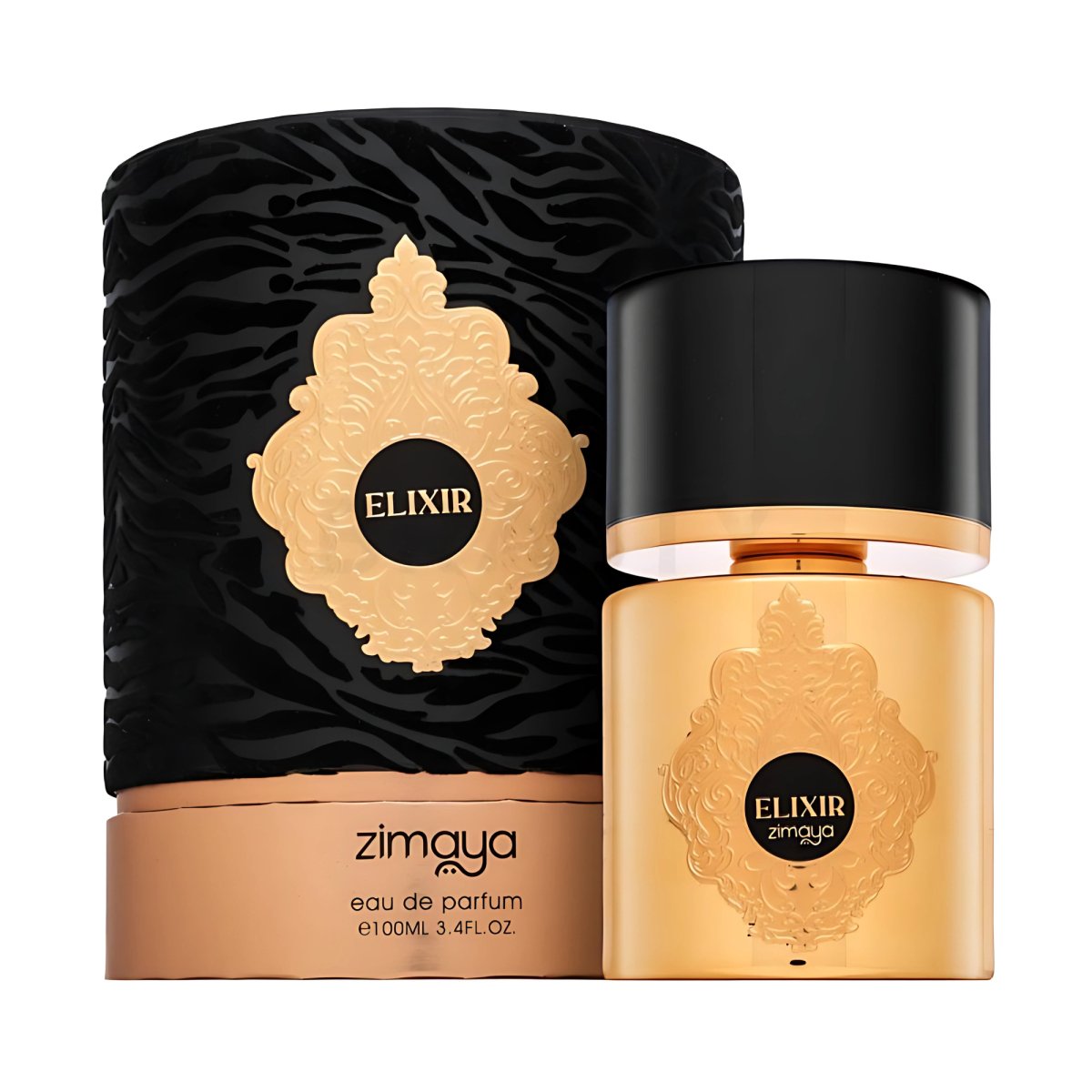 Zimaya Elixir Gold 3.4 oz - Eau de Parfum - Fragrance - 6290171073833