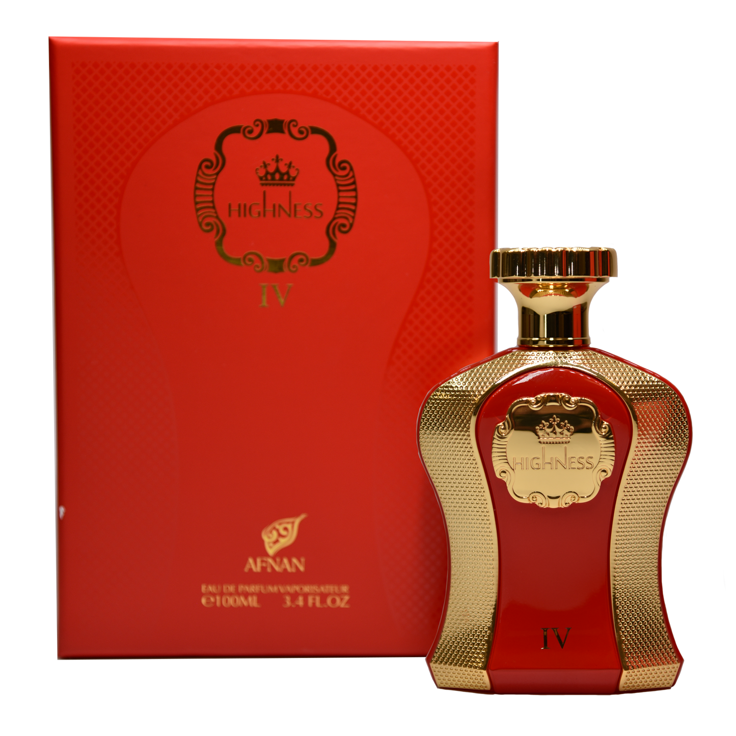 Highness IV Red - Afnan - 3.4 oz - Eau de Parfum - Fragrance - 6290171002239 - Fragrance