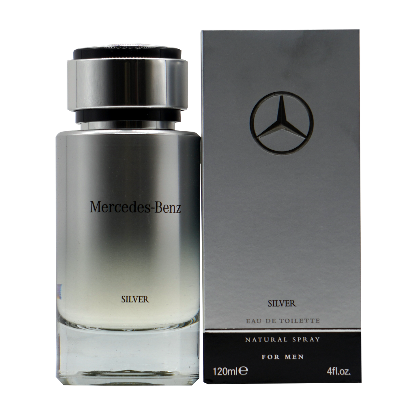 Mercedes Benz Silver 4.0 oz - Eau de Toilette - Fragrance - 3595471021816