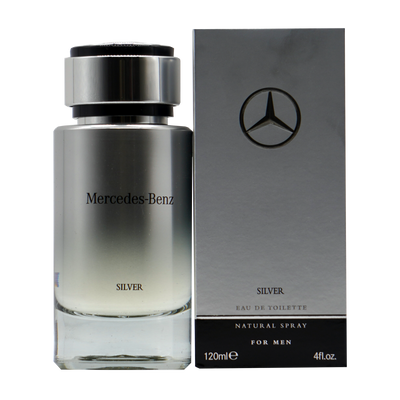 Mercedes Benz Silver 4.0 oz - Eau de Toilette - Fragrance - 3595471021816