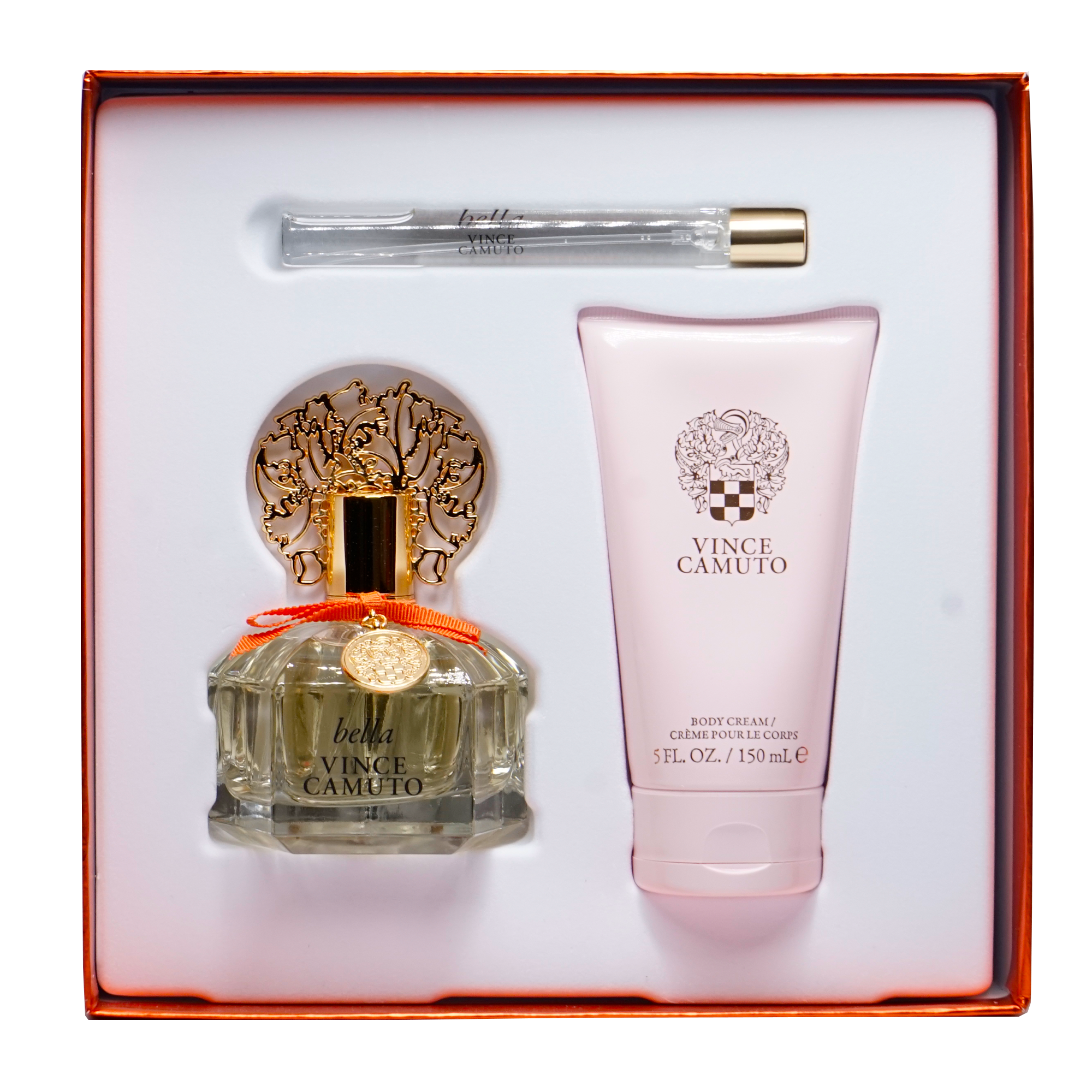 Vince Camuto Bella 3 Piece Gift Set For Women With 3.4 Oz EDP